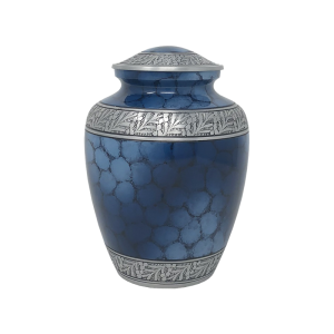 Blue Cloud Urn Large