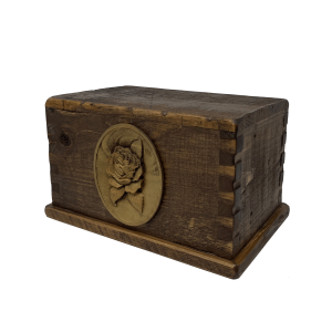 Rose Rustic Country Adult Urn Large