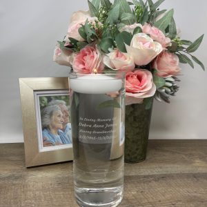 Glass Cylinder Vase Large