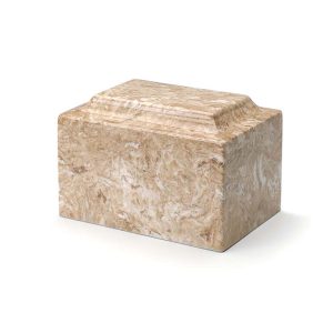 Classic Syrocco Cultured Marble Urn Vault Large